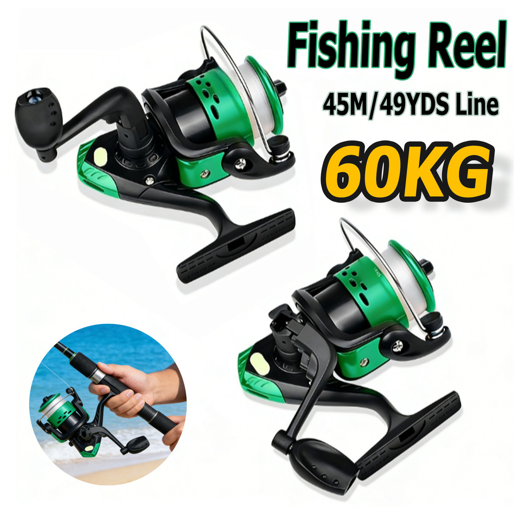 Molinete Pesca Ultra Light Micro Com Linha CoresDireito Esquerdo 03 rolamentos Intercambiável pesca leve