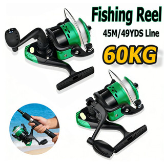 Molinete Pesca Ultra Light Micro Com Linha CoresDireito Esquerdo 03 rolamentos Intercambiável pesca leve