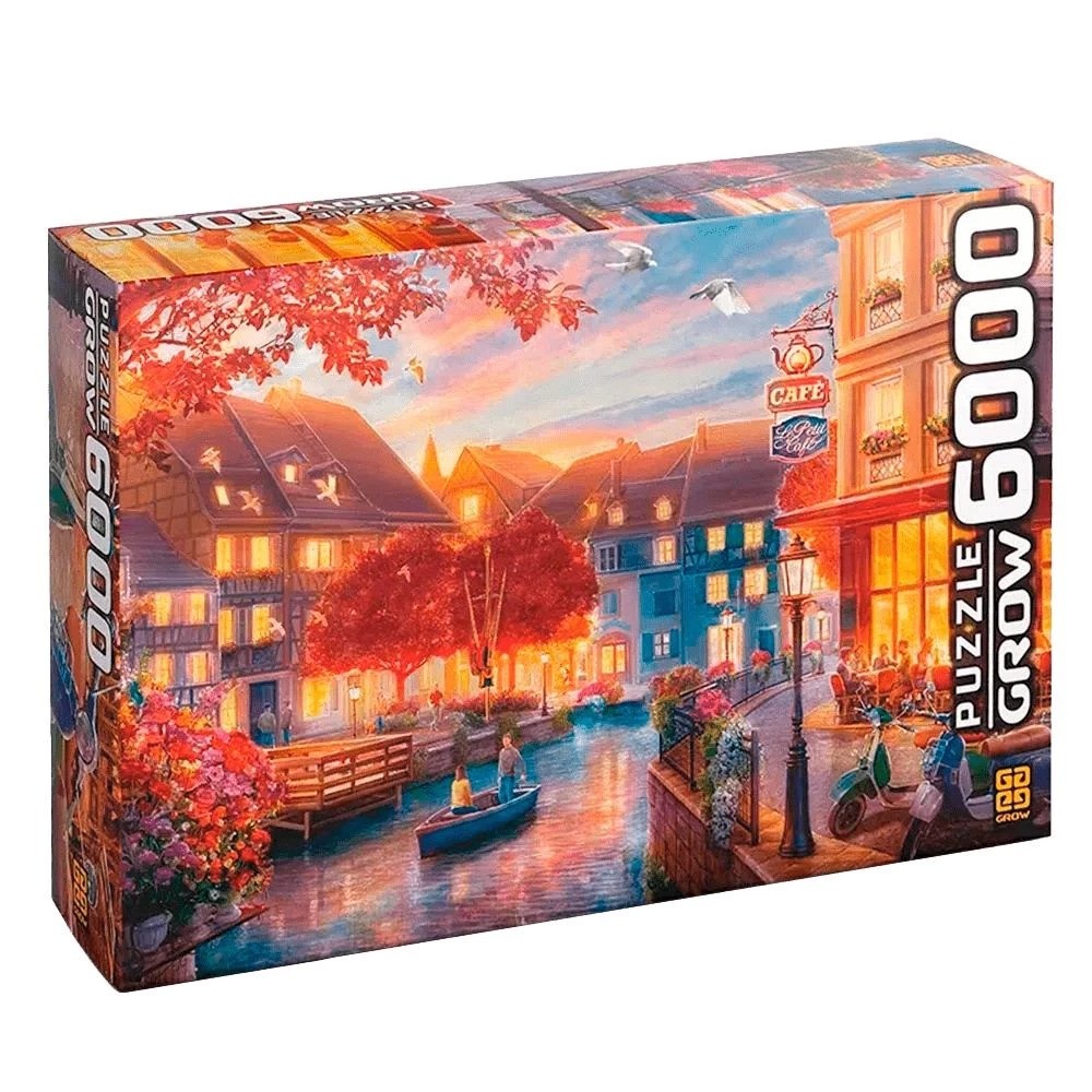 Puzzle 6000 peças Le Petit Cafe - Grow