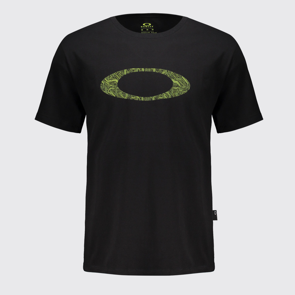Camiseta Oakley Ellipse Motherboard SS Preta