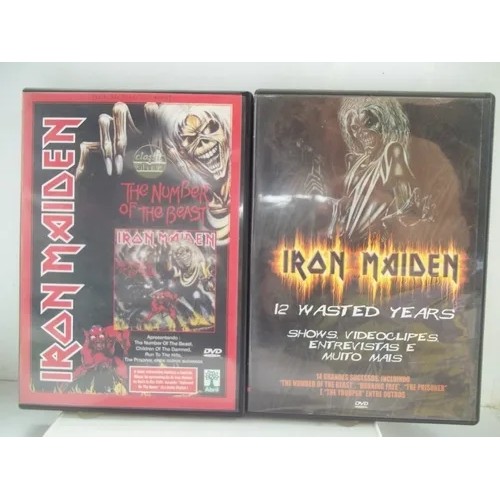 DVD IRON MAIDEN 12 Wasted Years / The Number Of The Beast direção