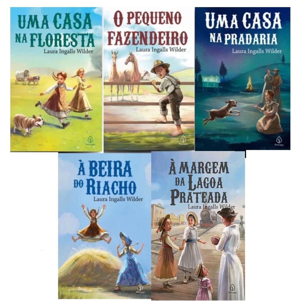 Coleção - Os Pioneiros (5 Vols.: do Vol. 1 ao 5) autor Laura Ingalls Wilder