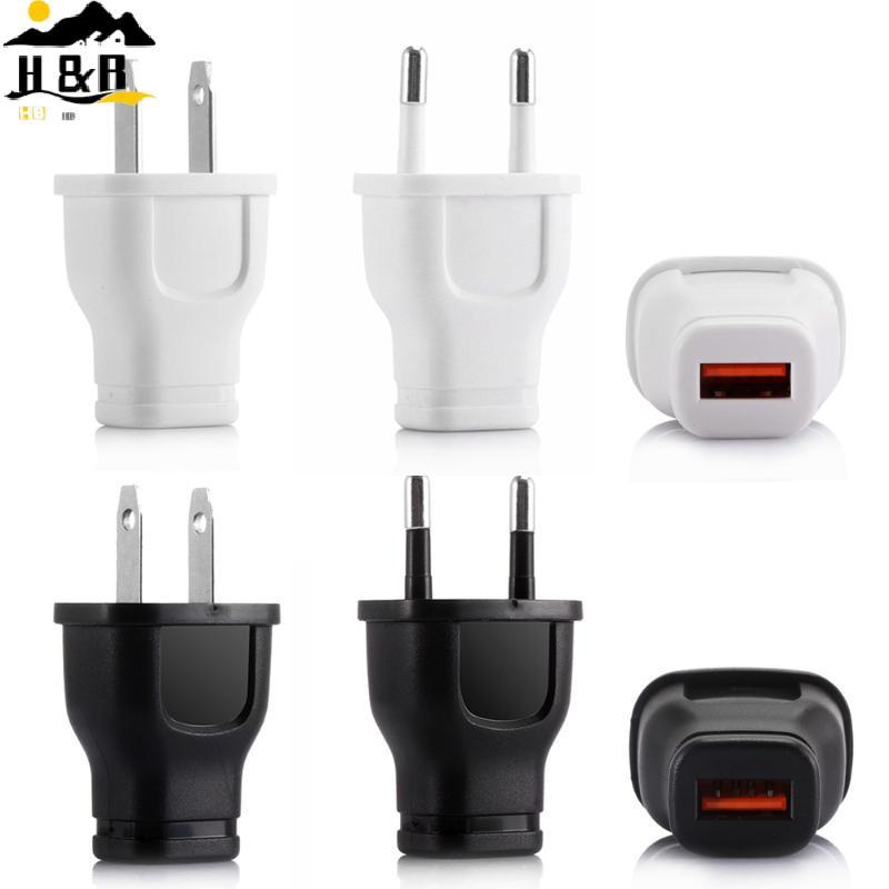 Carregador USB H & B 5V 1A Mini Adaptador De Energia Carregadores De Celular Para Viagem De Parede Plugue Ue/Eua De 1 Po