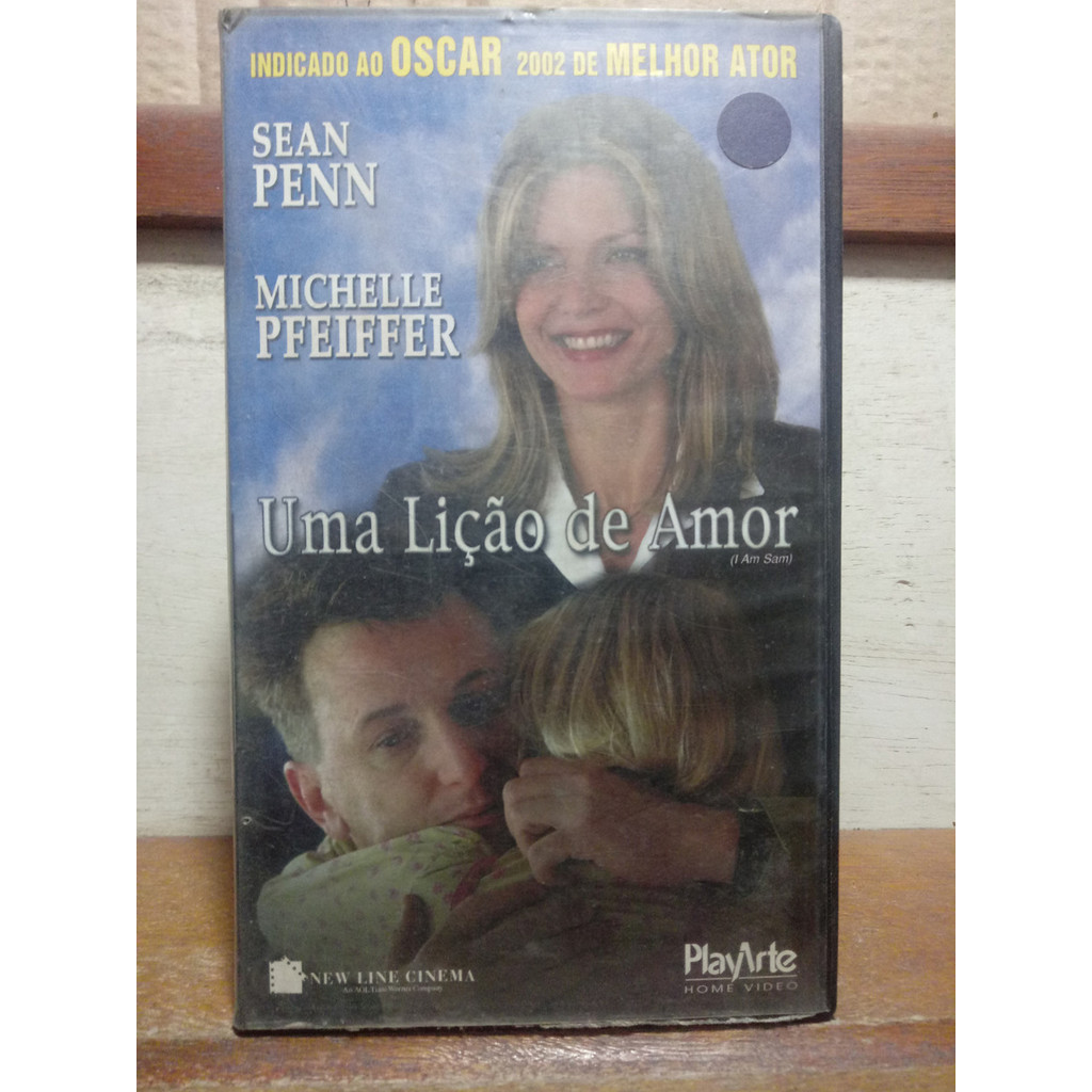 vhs Uma Lição De Amor - Sean Penn - Michelle Pfeiffer