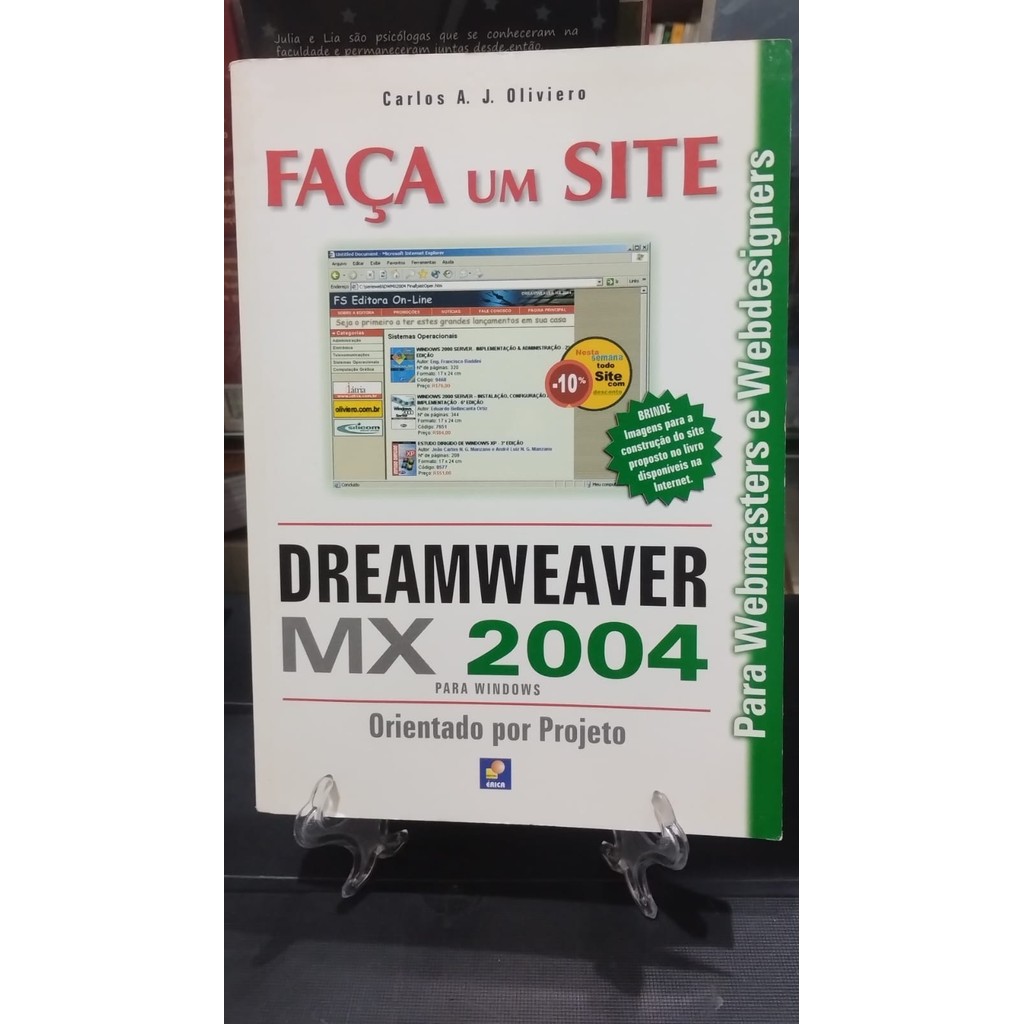 Faça Um Site: Dreamweaver Mx 2004: Orientado Por Projeto - Informatica de Varios 7872008