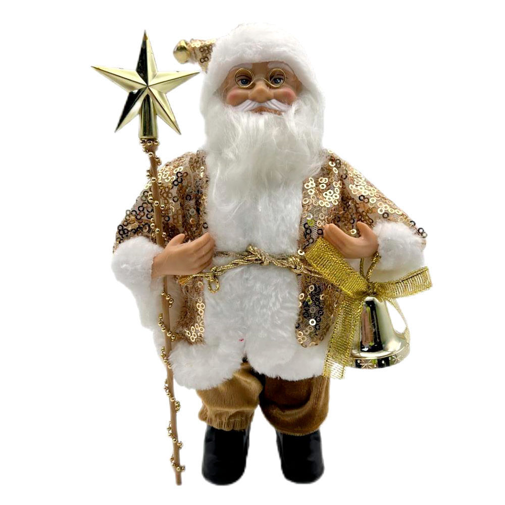 Papai Noel 22cm CV244575 Cazza Dr em Oferta na Shopee