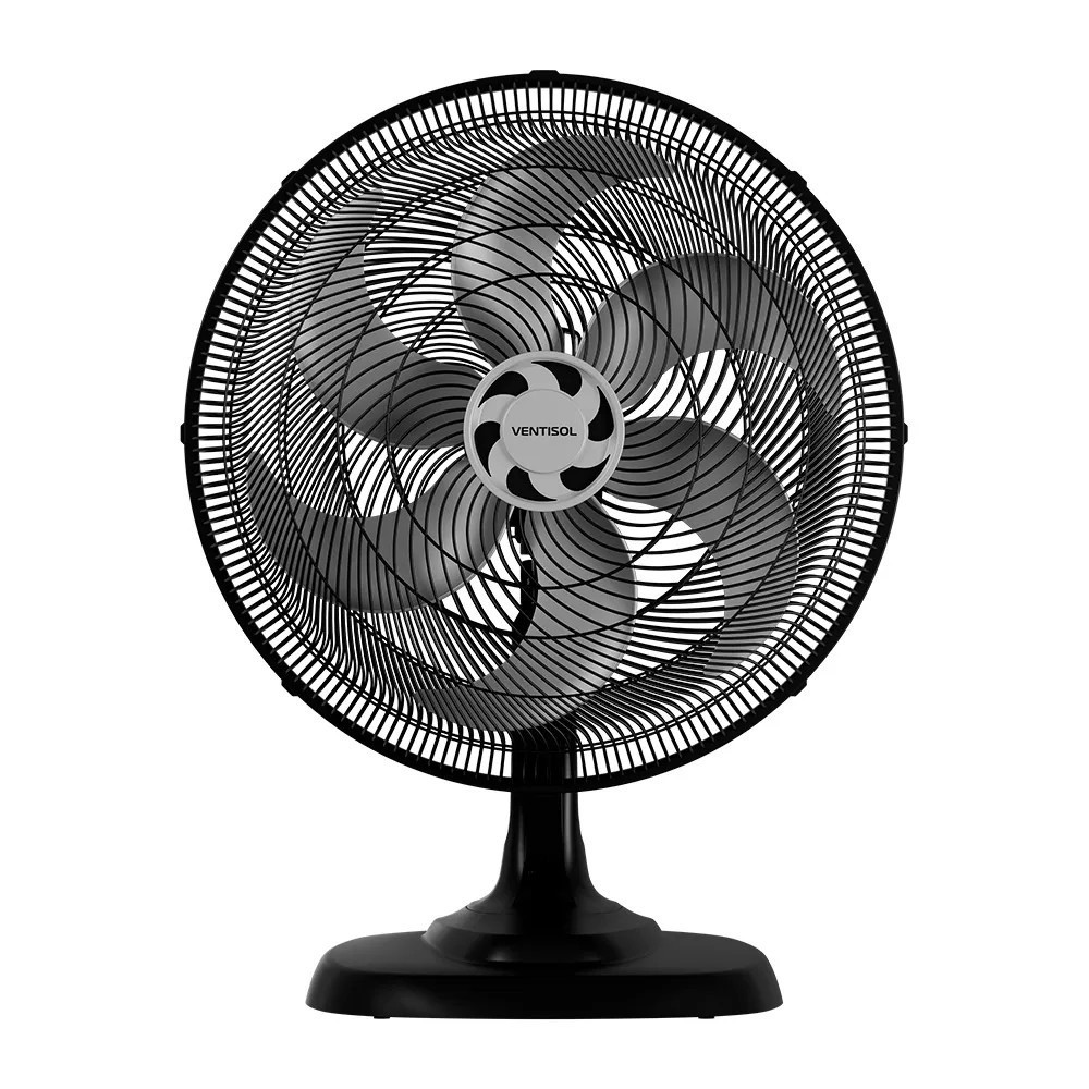 Ventilador de mesa 50 cm 6 pás 3 velocidades - Turbo 6 - Ventisol