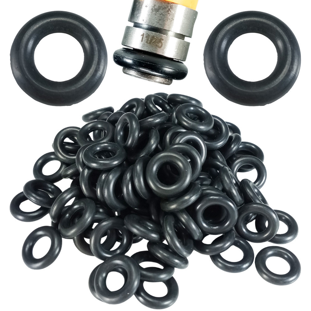 Anel Reparo Borracha Bico Injetor Bosh Marelli Kit 100 Pçs
