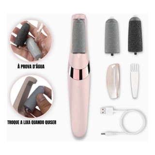 Lixador De Pé Elétrico Lixa Elimina Calo Portátil Usb Pilha em Oferta na Shopee