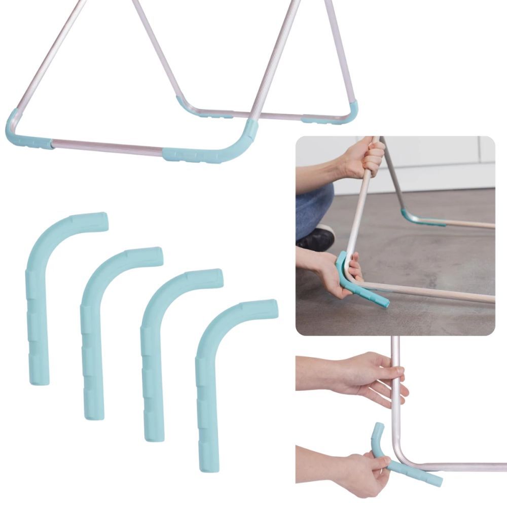 Kit Protetores de Varal Mor Evita Arranhões e Minimiza Ruído