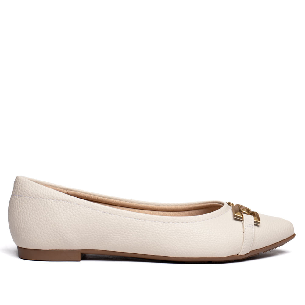 Sapatilha Feminina Modare Napa Floather Off White em Oferta na Shopee