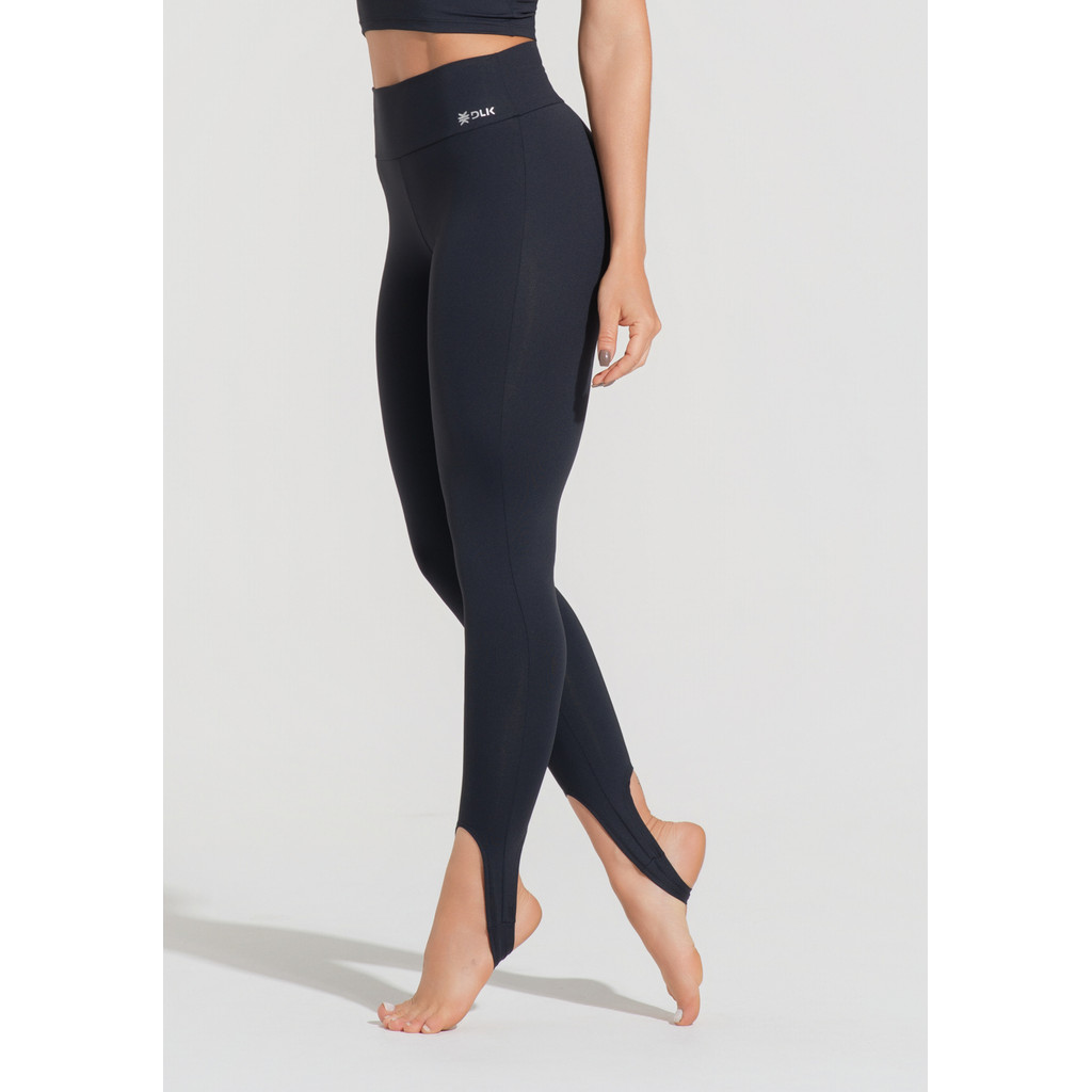 LEGGING FITNESS FEMININA COM PÉZINHO BÁSICA DLK em Oferta na Shopee