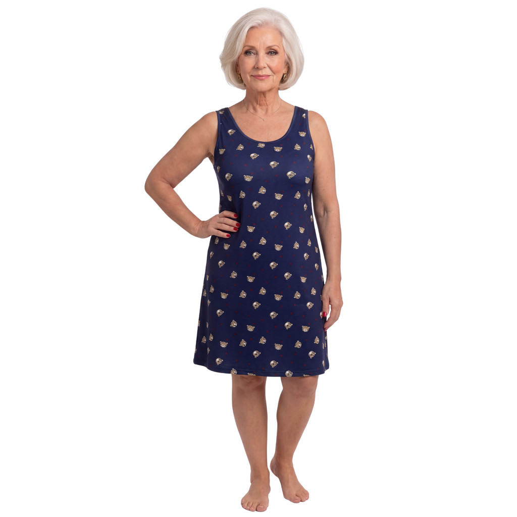 Camisola Feminina Alça Larga Decote Redondo Malha Macia Curta Adulto G GG M Leve Macio Conforto Casa