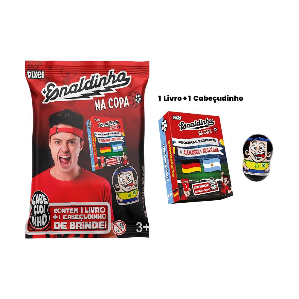KIT COM 3 - FLOW PACK - ENALDINHO NA COPA - PIXEL