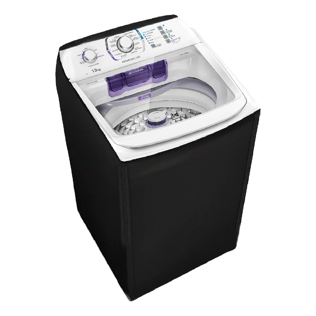 Capa Maquina De Lavar Eletrolux Turbo 12kg Lt12b Com Ziper