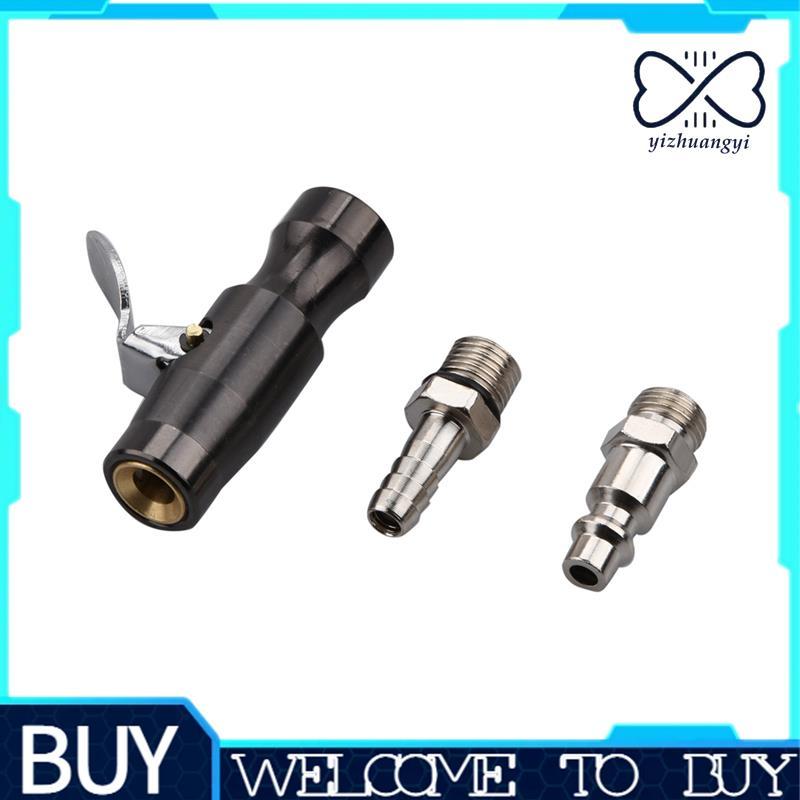 Inflador De Pneus 200PSI Com Mandril De Ar Trava De Mandíbula Dupla Para Válvula Schrader