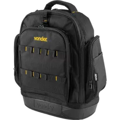 Mochila Para Ferramentas Vonder MOV 0300 15 Bolsos 14 Encaixes Base Emborrachada com Capacidade 18kg