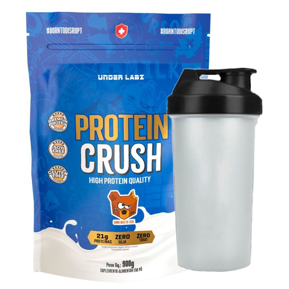 Whey Protein Dulce de Leche 900g Coqueteleira - Under Labz