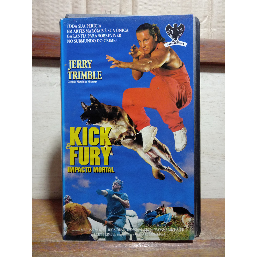 Vhs Kick E Fury Impacto Mortal - Jerry Trimble