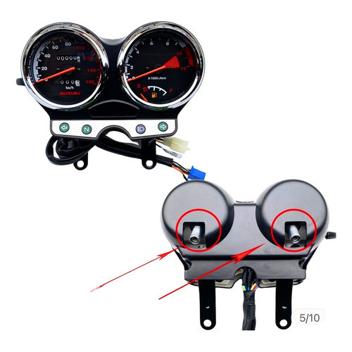 Painel Completo Moto Suzuki En 125 Yes Marcador 2005 Á 2015 — imagem 2 de 2