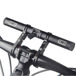 Extensor de Guidão para Bicicleta, Suporte para Lanterna, Suporte de Extensão, Suporte para Scooter Elétrico, Extensor d