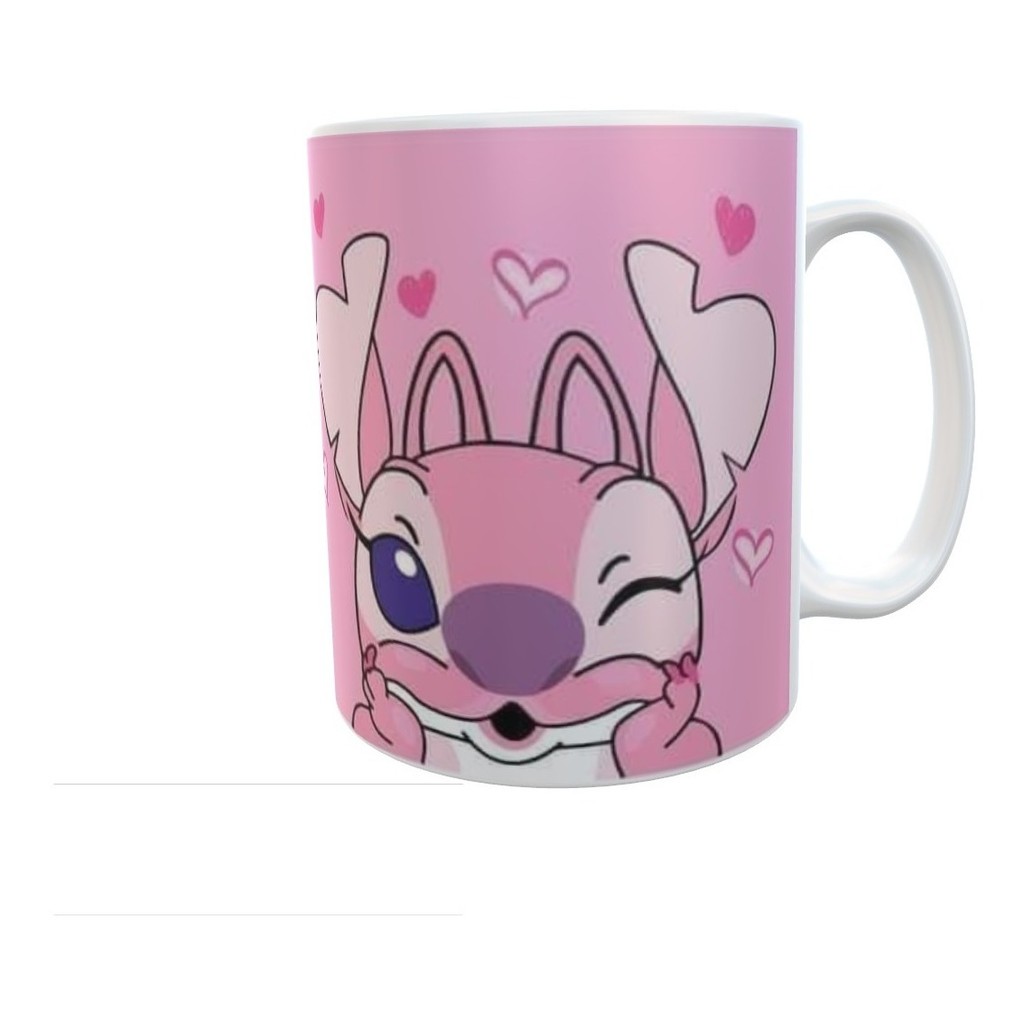 Caneca Angel - Namorada Do Stitch - Desenho - Xicara - X22