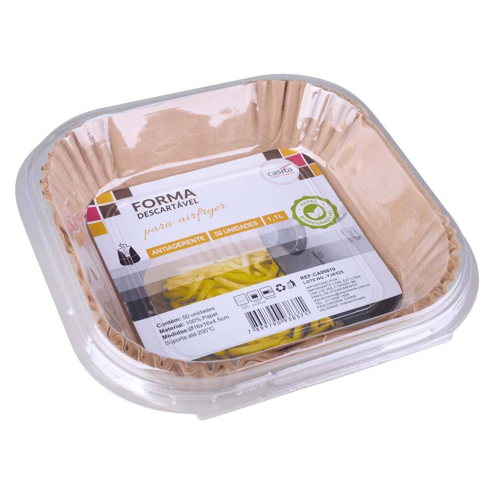 Forma Airfryer Redonda Descartavel 09809 Imporient " em Oferta na Shopee