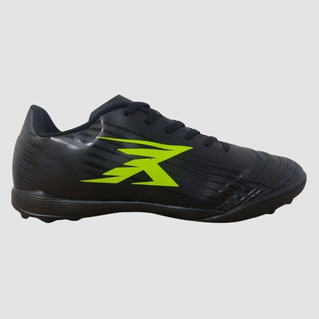 Chuteira Masculina OXN Express Fit 4 Society Preto e Limão
