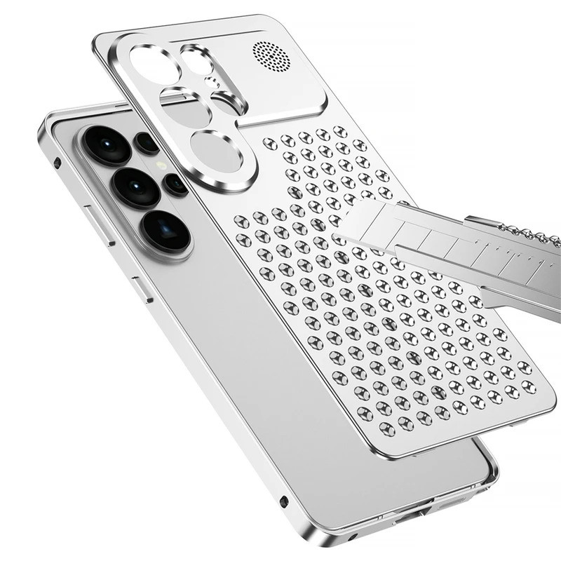 Dissipação De Calor Alumínio Metal Caso De Resfriamento Para Samsung Galaxy S26 