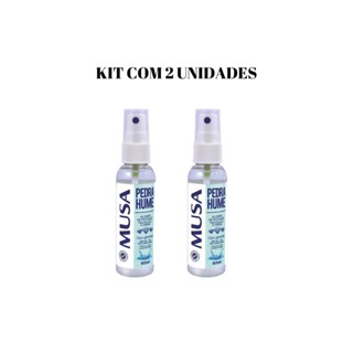 2 Unidades De Pedra Hume Em Spray Musa 60ml Cada em Oferta na Shopee