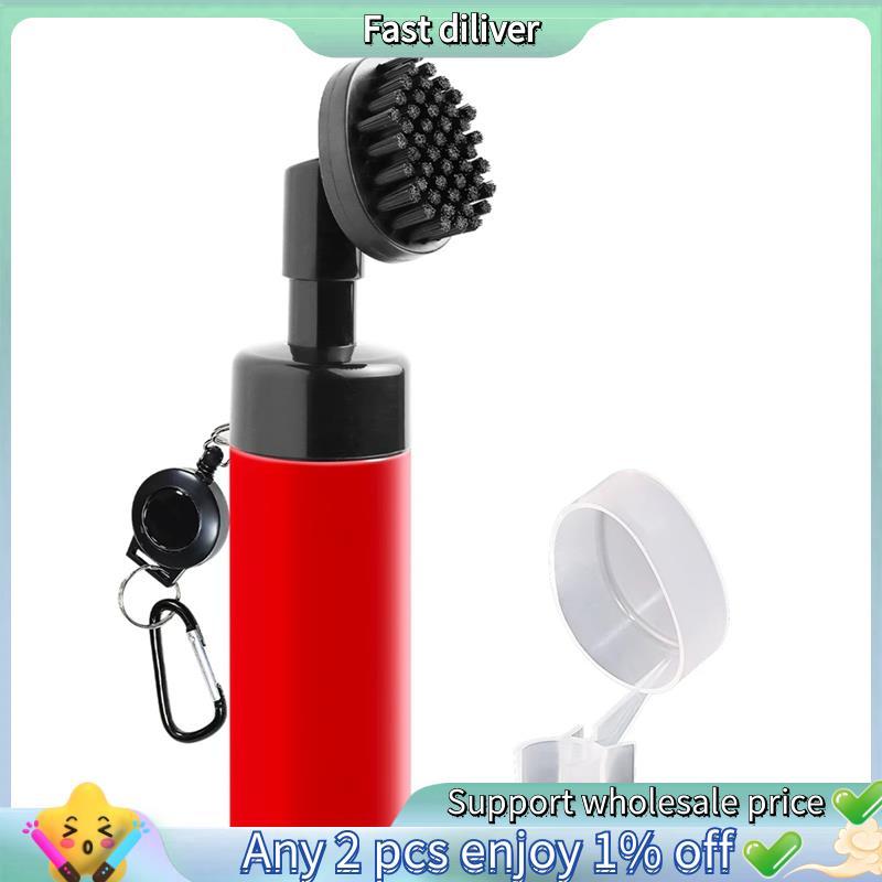 Clube De Golfe Groove Escova De Água Reservatório Tubo Mosquetão Com Push Tipo Garrafa Vermelho