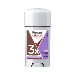 DESODORANTE REXONA FEMININO CLINICAL 58GR CREME EXTRA DRY