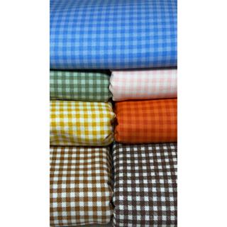 Tecido Tricoline Estampado Xadrez - 0,50x1,50 em Oferta na Shopee