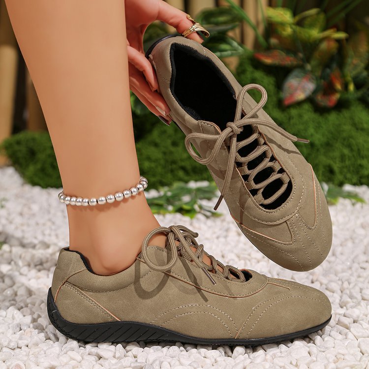 Sapatos esportivos femininos rendas sapatos esportivos respiráveis sapatos de escalada de montanha tênis de corrida Anti