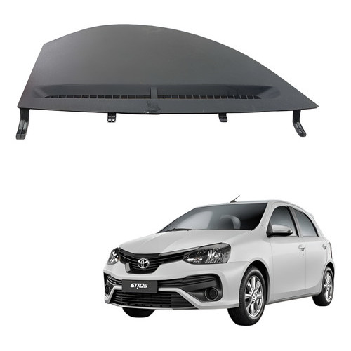 Acabamento Superior Painel L.esquerdo Toyota Etios 2017/2022 Cinza