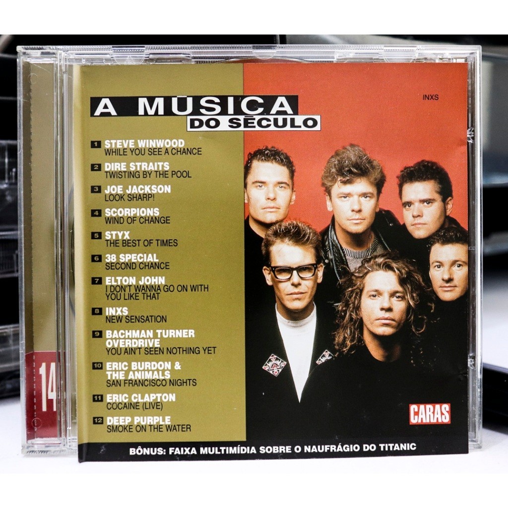 CD A MUSICA DO SÉCULO -VARIOUS  VOL.14 (REVISTA CARAS)