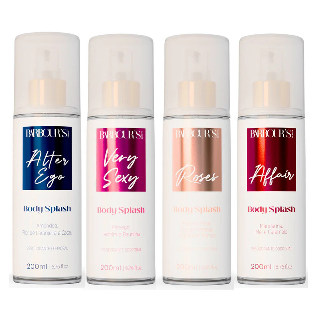 Kit BB Body Splash Affair Alter Ego Very Sexy Roses