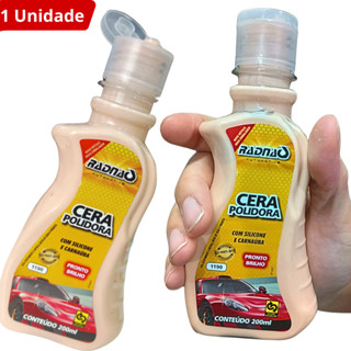 Cera Liquida Com Carnaúba E Silicone P/ Polir Carros E Motos em Oferta na Shopee