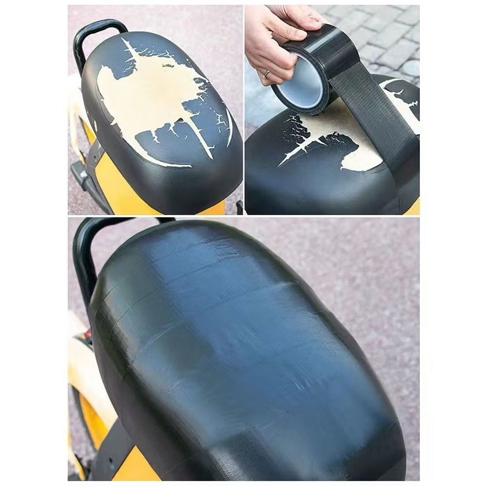 Kit De Reparo De Couro Fita Adesiva Preta Para Móveis , Sofás , Assentos De Carros , Cadeiras De Escritório , Vinil lulu em Oferta na Shopee