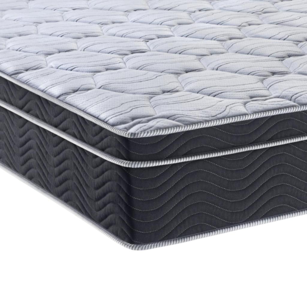 Cama box e colchão Elegant Superpocket – Solteiro (88x188) - Ortobom — imagem 2 de 2