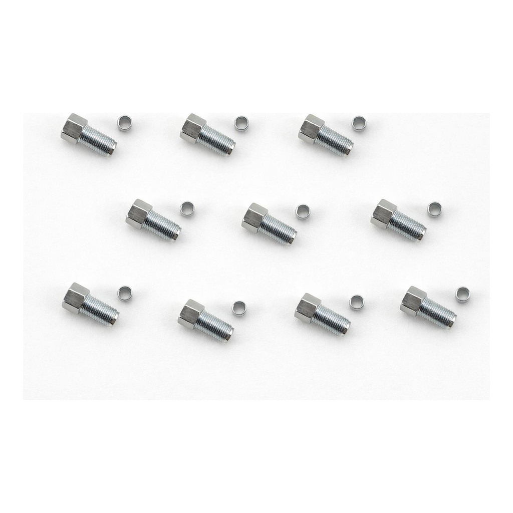Niple Chave 14 Mm E Anilha Para Vedação Jogo Com 10 Pares