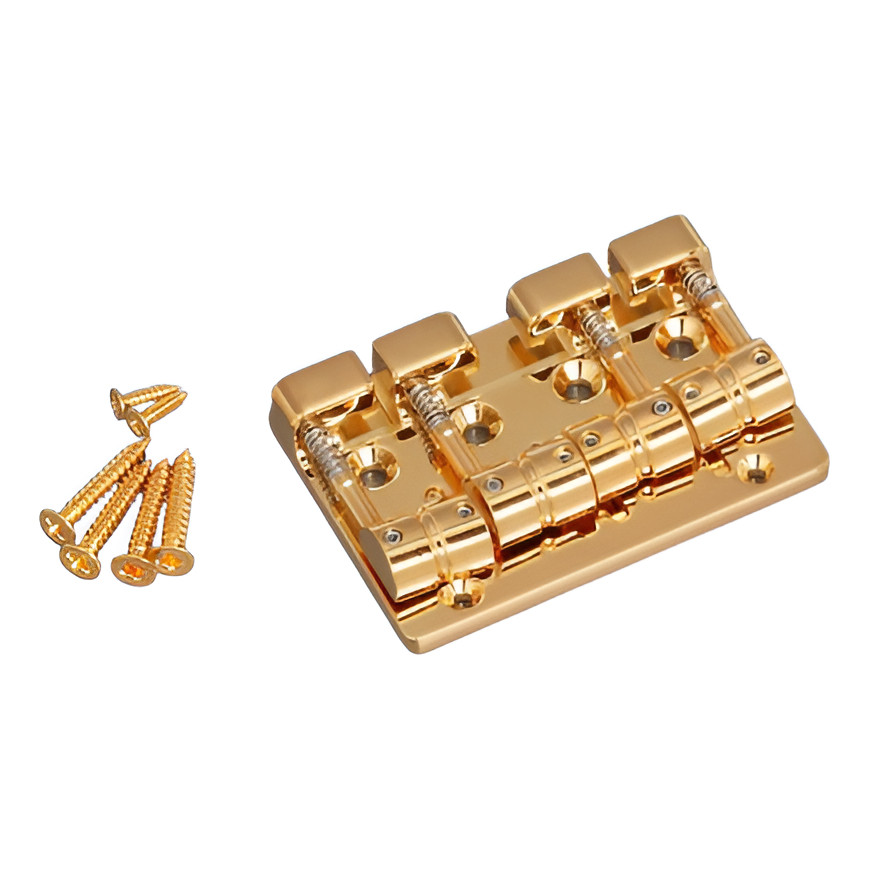 Ponte P/ Baixo Gotoh J510sj 4 Cordas Cromada 19mm Dourado