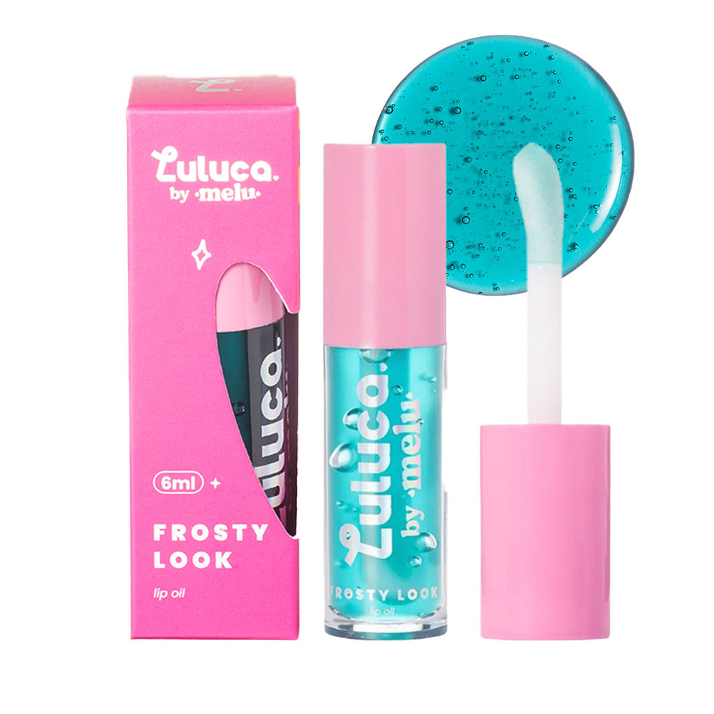 Lip Oil Luluca By Melu Frosty Look 6ml Rrl6511 em Oferta na Shopee