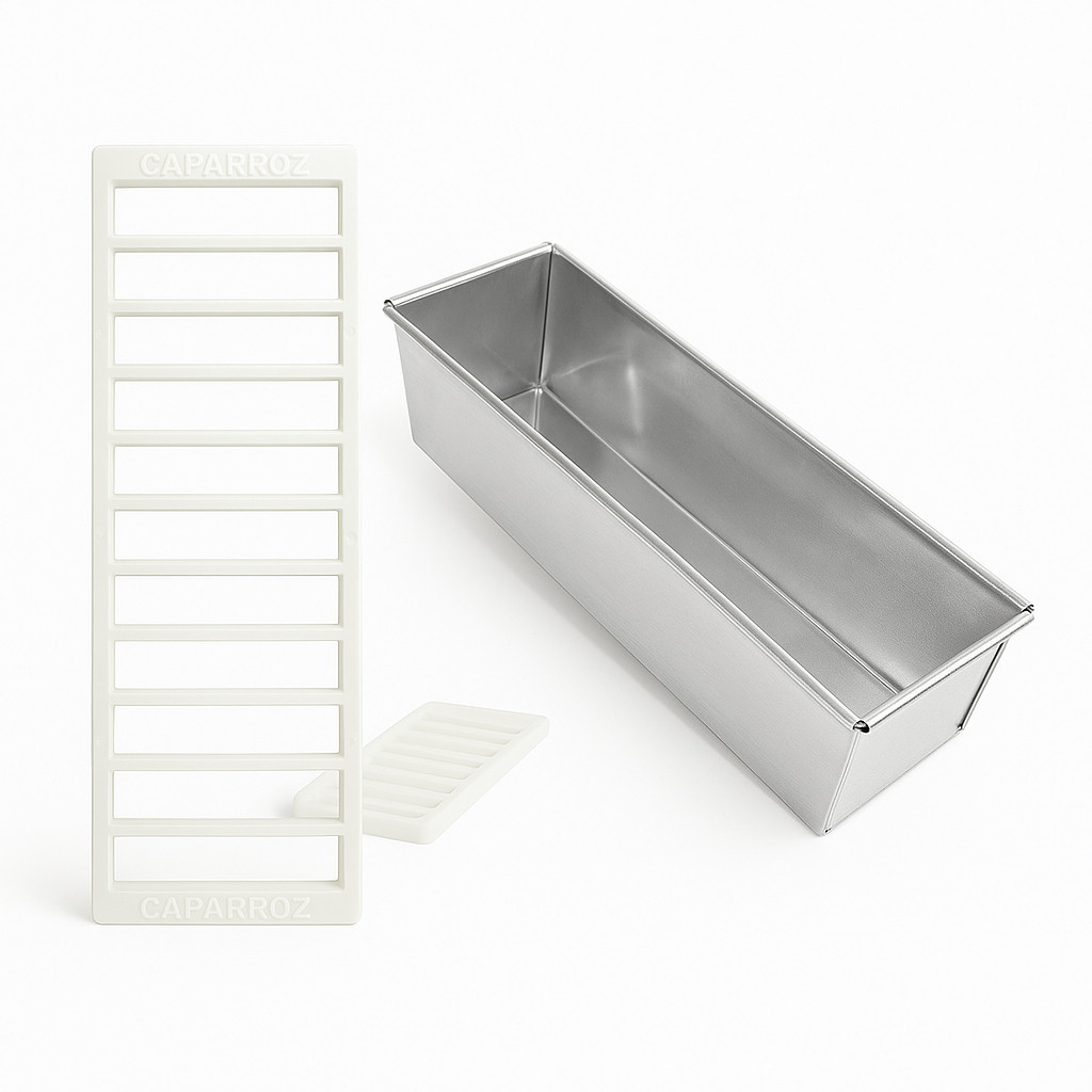 Kit 01 Forma Para Slice cake + 01 Marcador Fatia Caparroz