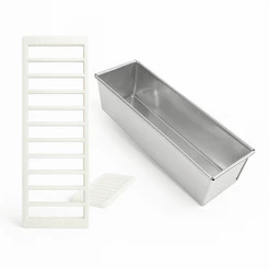 Kit 01 Forma Para Slice cake + 01 Marcador Fatia Caparroz