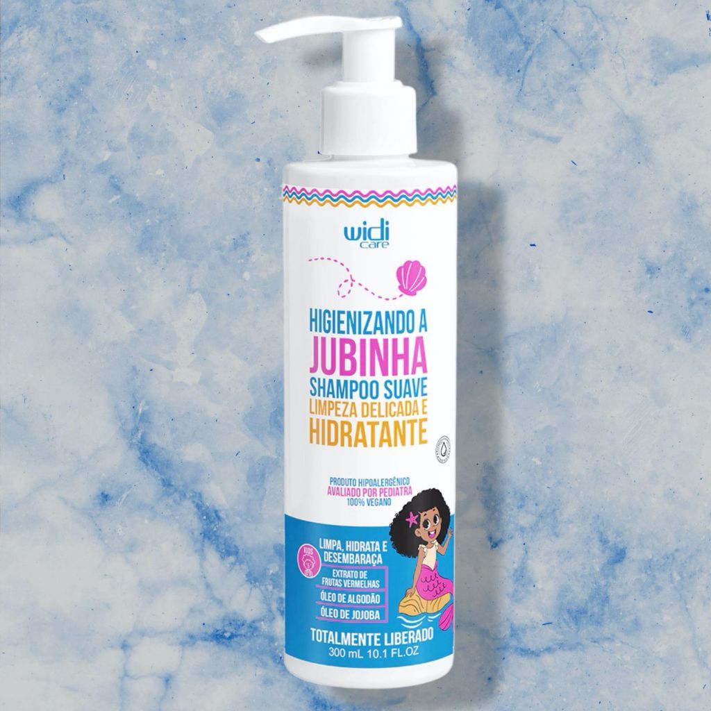 Shampoo Infantil Higienizando a Jubinha Widi Care 300ml