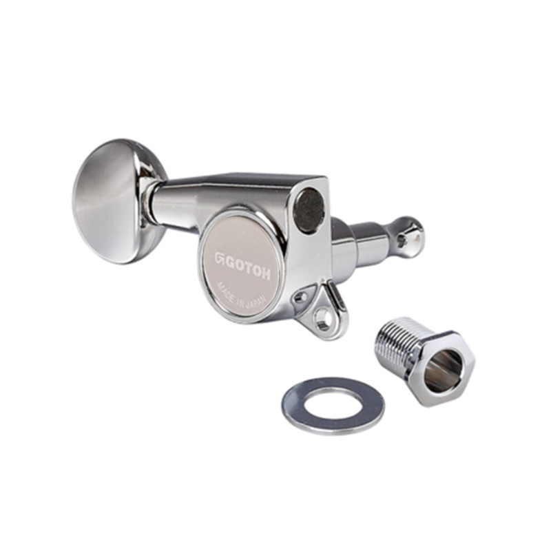 Tarraxa Gotoh Sg381-05 R Para Guitarra Reversa Cromada 1 Uni