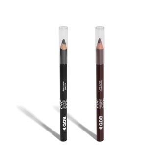 Combo  Lápis Para Olhos POP: Preto 1,1 + Marrom 1,1g em Oferta na Shopee