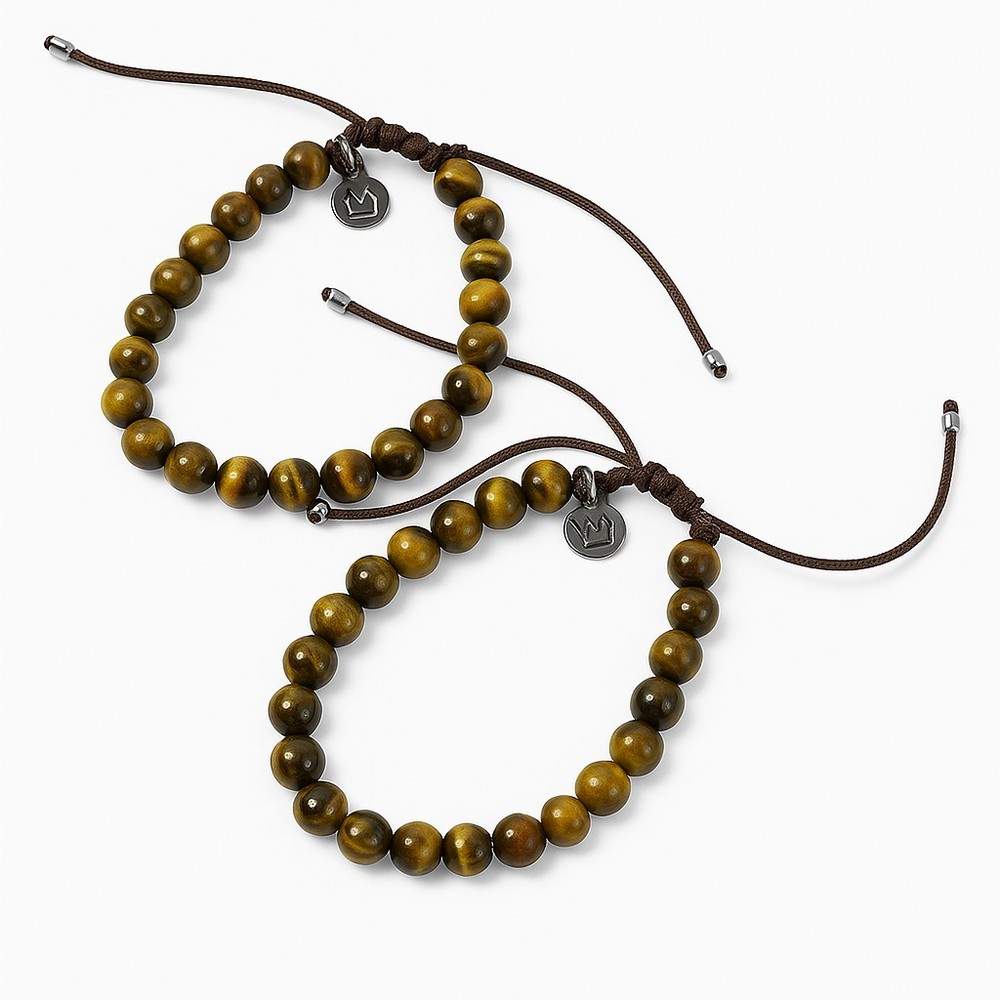 Pulseira Masculina Olho de Tigre