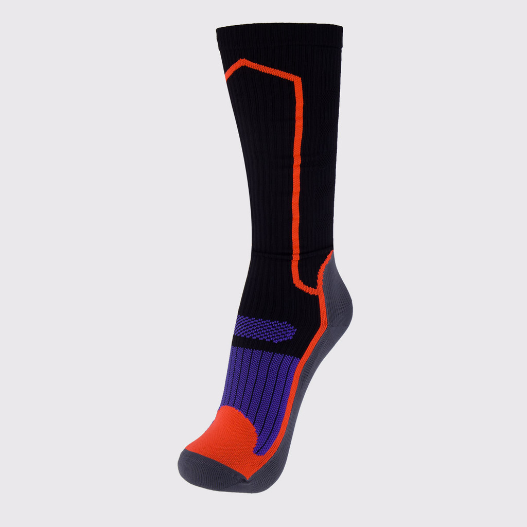 Meia Lupo Sport Napoli Running Cano Longo Preta em Oferta na Shopee